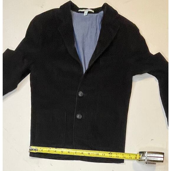 Kids Black Corduroy Blazer Sz 8 Unisex Holiday Photos Parties Classic Preppy EUC - Picture 5 of 10